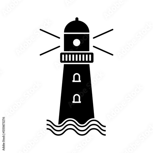 lighthouse vector icon