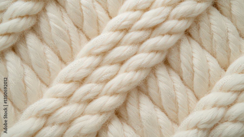 Cream Cable Knit Texture Background Cream Cable Knit Texture Background