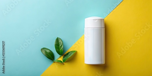 Wallpaper Mural High-Angle Candid Photography of Deodorant on Plain Background with Fresh Splash Effect and Copy Space for Design Elements Torontodigital.ca