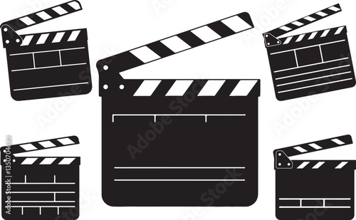 Cinema Silhouette - Film and Entertainment Symbols