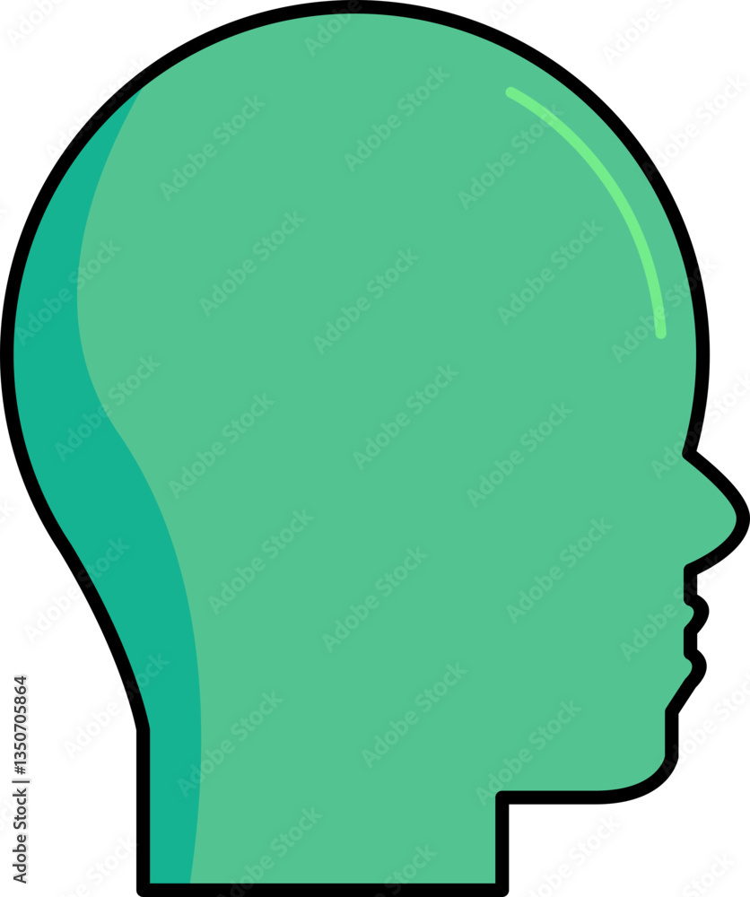 Mind Process Icon Element Set Mind Process Icon Element Set