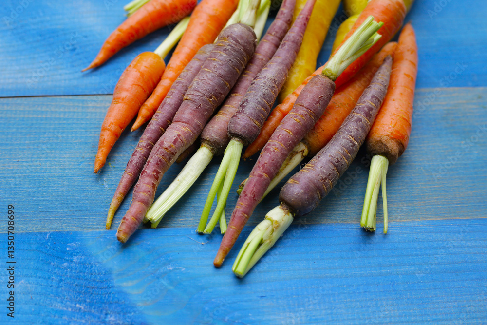 Fresh carrot vegetables, Ripe carrots Fresh carrot vegetables, Ripe carrots