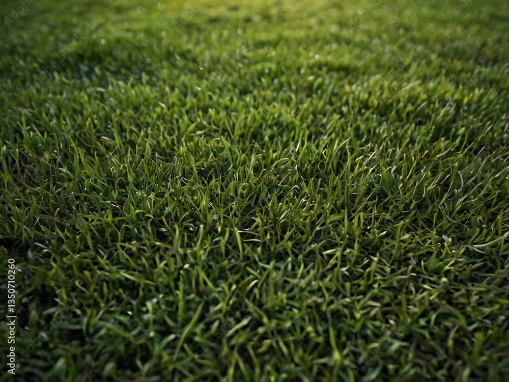 A freshly mowed, lush green lawn with sharp edges and neat appearance. A freshly mowed, lush green lawn with sharp edges and neat appearance.