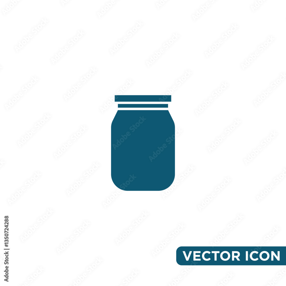 Simple Jar Icon Design Template Simple Jar Icon Design Template