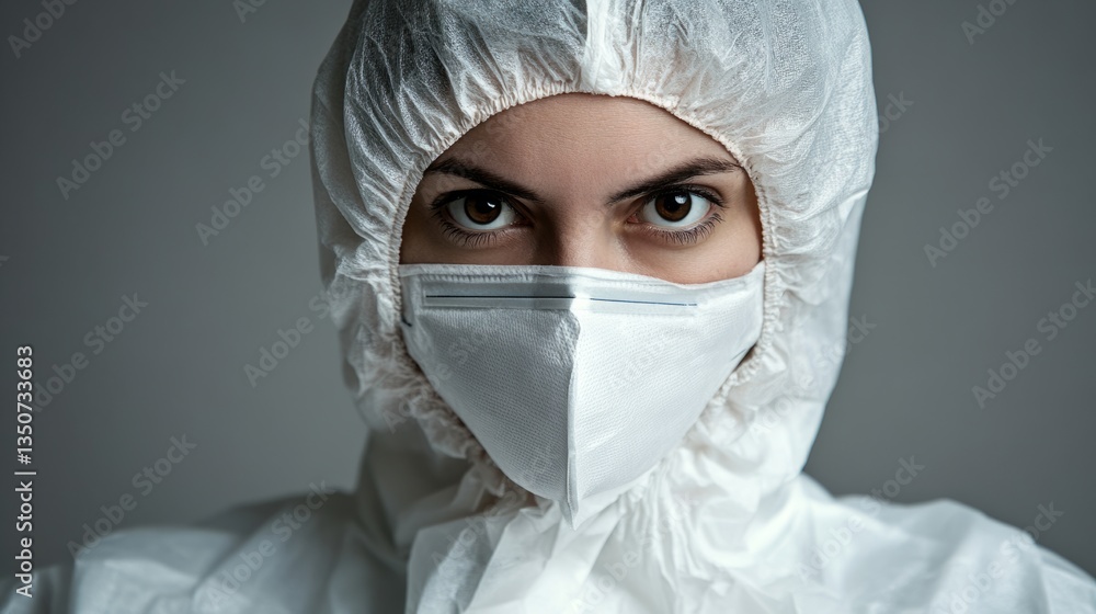 Scientist in protective gear, focused expression, soft light, blurred lab background; dedication to scientific discovery in action.
Scientist in protective gear, focused expression, soft light, blurred lab background; dedication to scientific discovery in action.