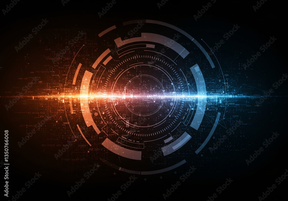 Space-Inspired Abstract Technology Background Blending Digital and Cosmic Realms Space-Inspired Abstract Technology Background Blending Digital and Cosmic Realms