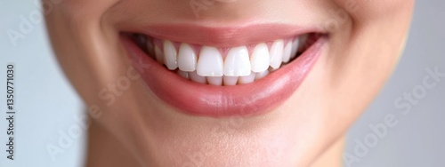 Woman with a big smile showing her teeth