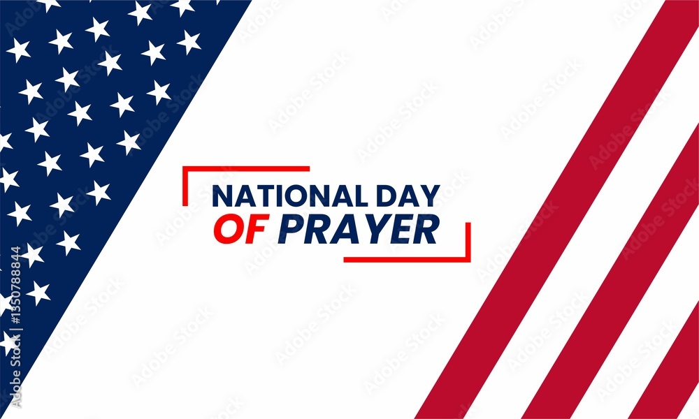 National Day of Prayer in United States. First Thursday of May.
Poster, card, banner and background. Vector illustration
National Day of Prayer in United States. First Thursday of May.
Poster, card, banner and background. Vector illustration