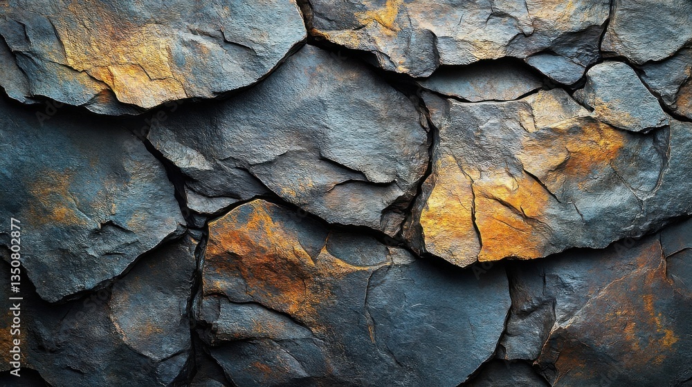 Close Up Of A Textured Stone Wall Showing Rough Surface and Earthy Colors Close Up Of A Textured Stone Wall Showing Rough Surface and Earthy Colors
