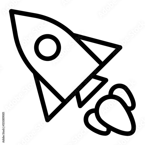 Launch tools creativity Line Icon
