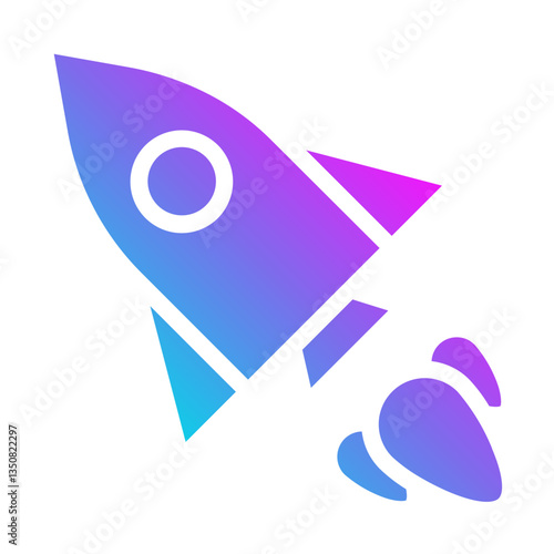 Launch tools creativity Flat Gradient Icon