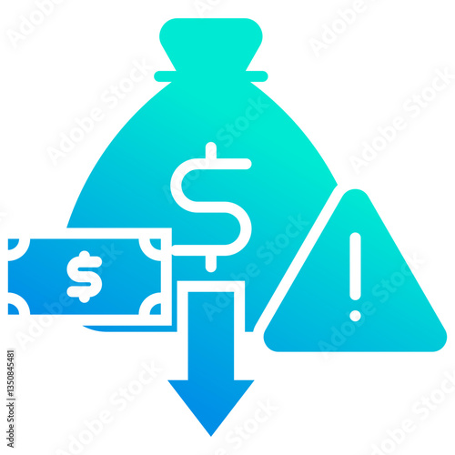 Financial Crisis Icon
