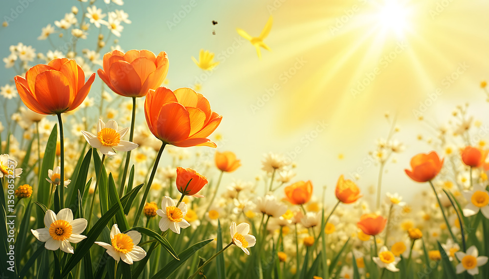 Obraz premium “Spring Symbol Icon