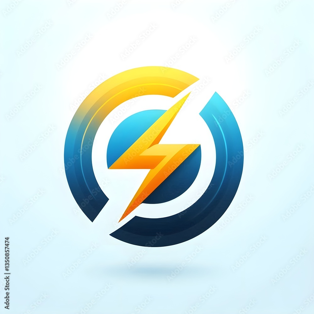 lightning icon vector illustration lightning icon vector illustration