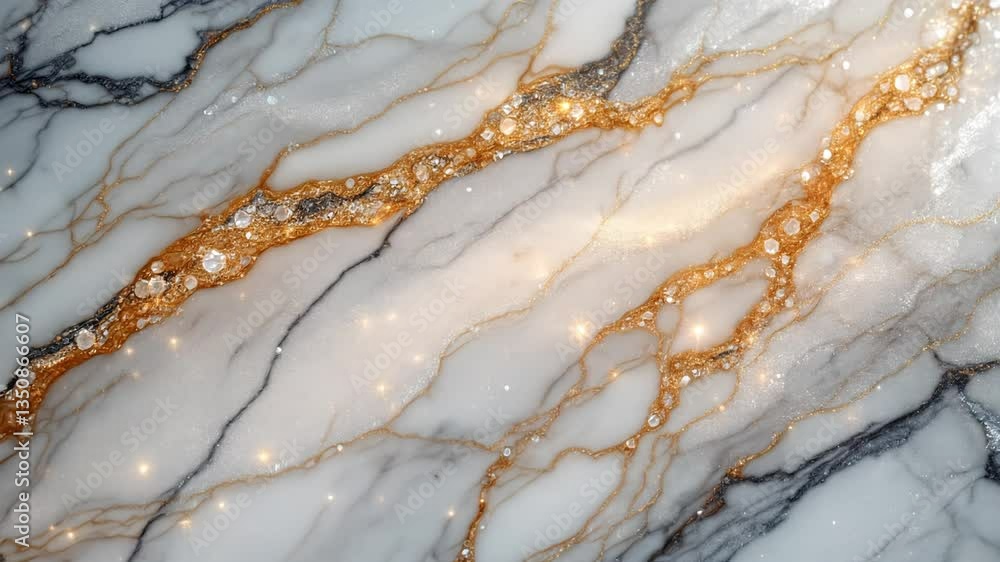 Luxury Marble Texture with Golden Sparkle Veins Abstract slow animated color gradients background Luxury Marble Texture with Golden Sparkle Veins Abstract slow animated color gradients background
