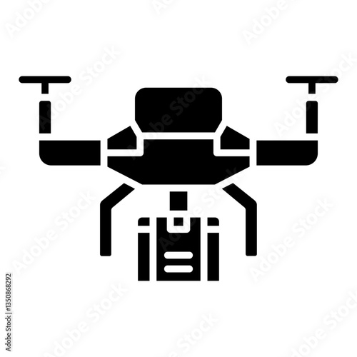 Drone delivery Icon