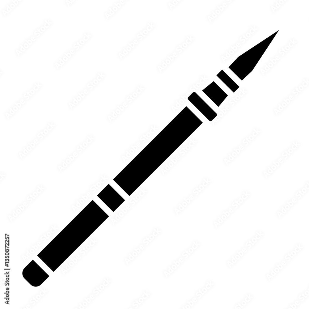 Naklejka premium Spear Icon
