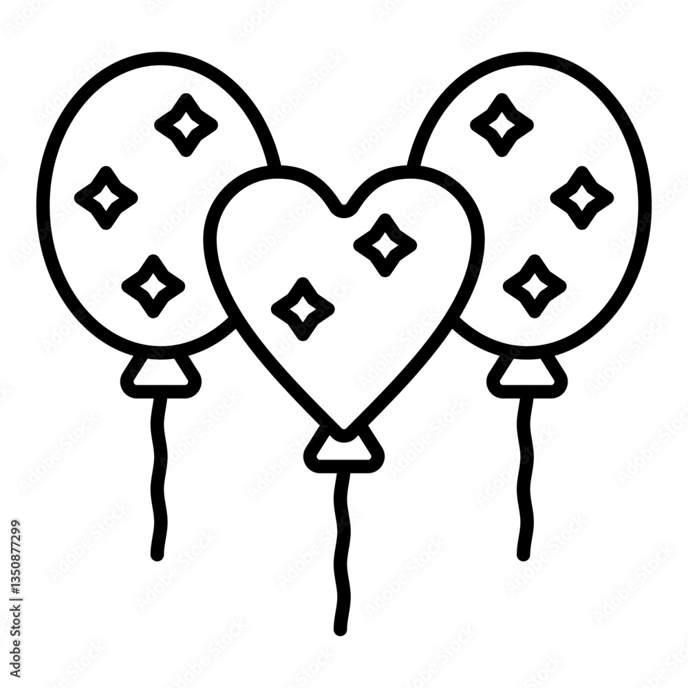 Balloons Icon Balloons Icon