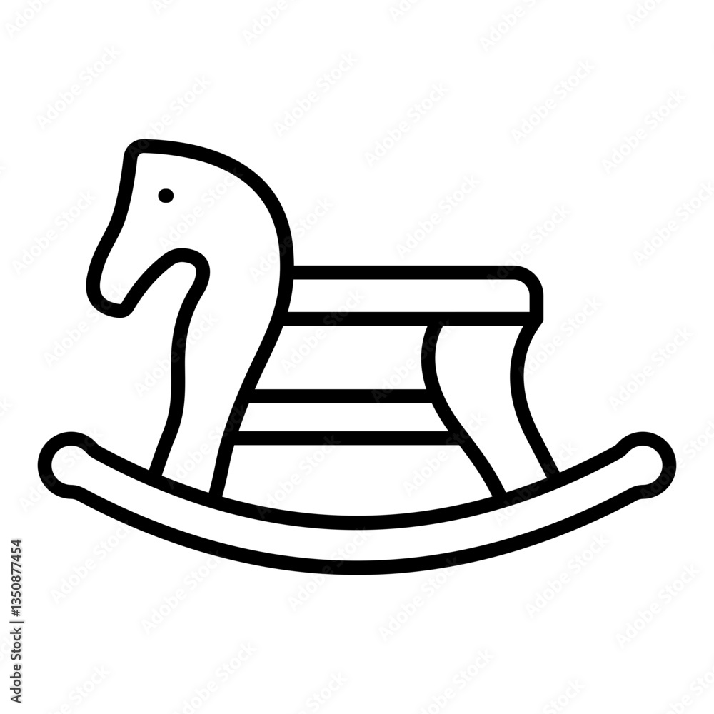 Rocking horse Icon Rocking horse Icon