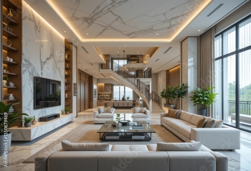 Modern Serenity: A Luxe Living Retreat
