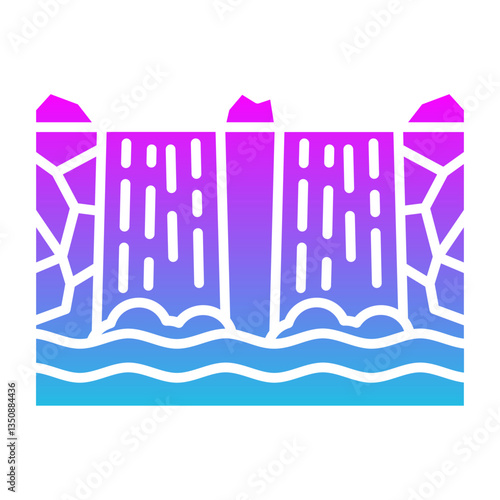 Waterfall Icon