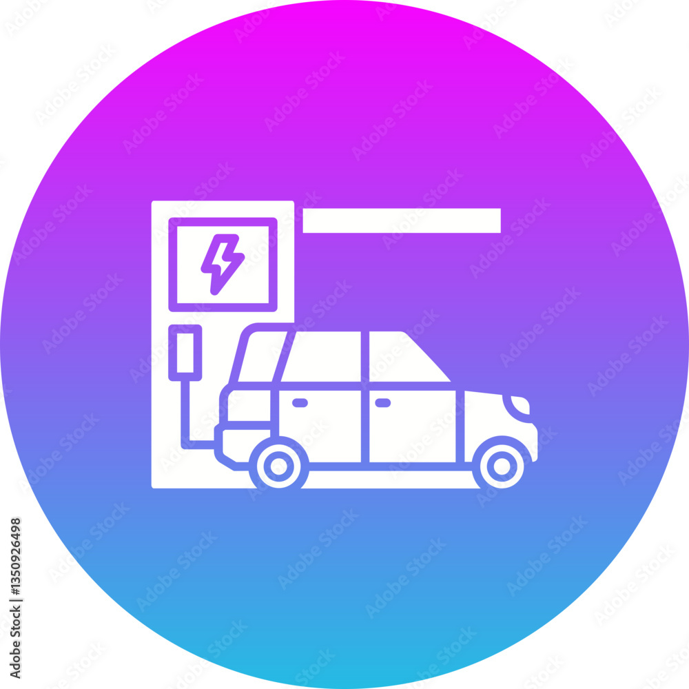 Charging station Icon Charging station Icon