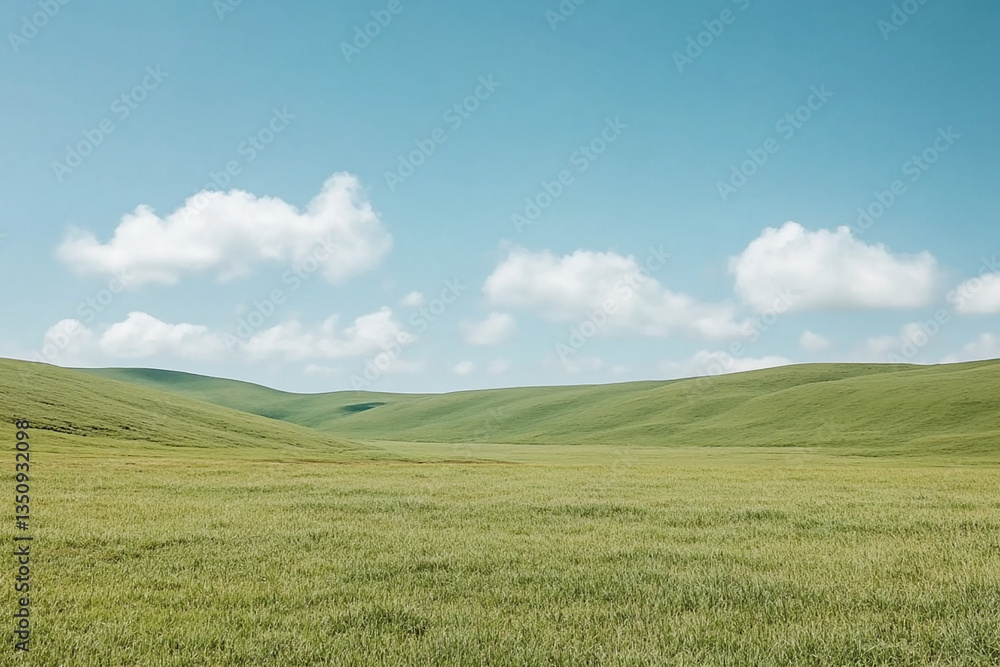 Fototapeta premium Blue sky and white clouds