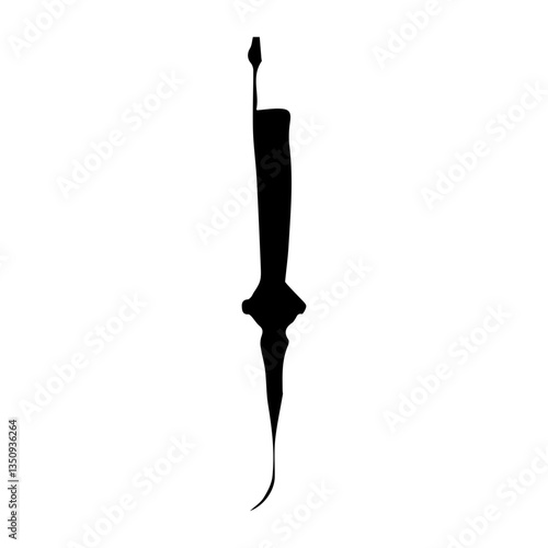 ablation catheter glyph icon