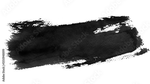Black brush stroke, Black brush stroke banner