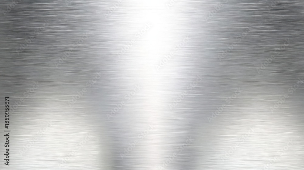 Smooth metallic surface with subtle reflections and gradients, ideal for backgrounds and textures Smooth metallic surface with subtle reflections and gradients, ideal for backgrounds and textures