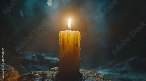Candlelight in a Cave