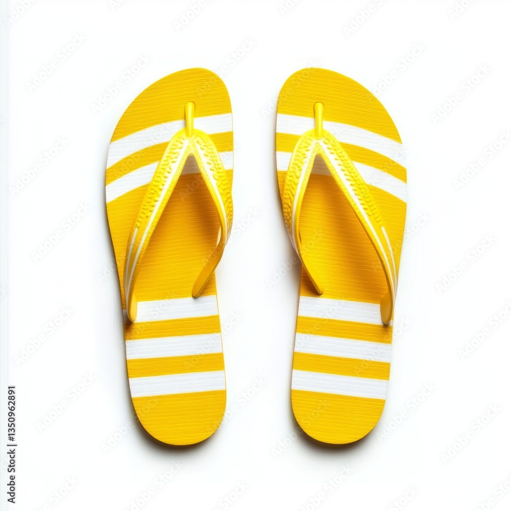 flip flops isolated on white flip flops isolated on white