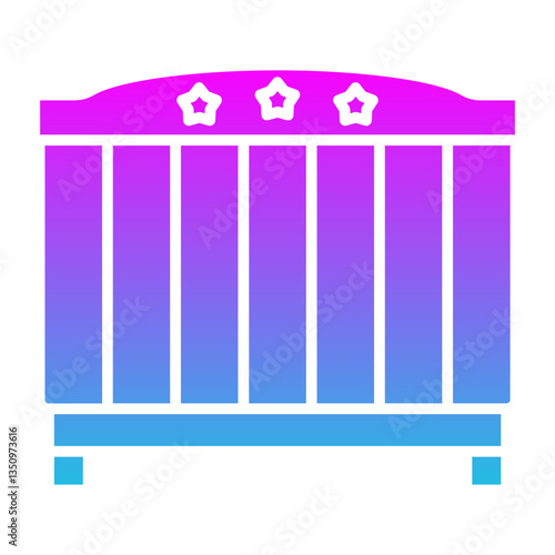 Baby crib Icon