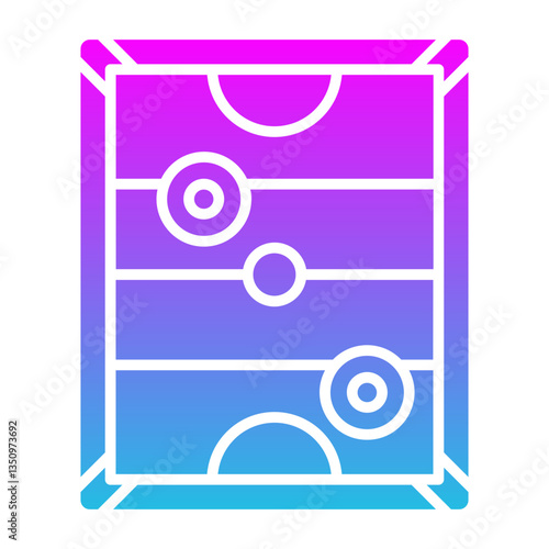 Air hockey Icon