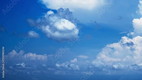 Dramatic cloudscape time lapse