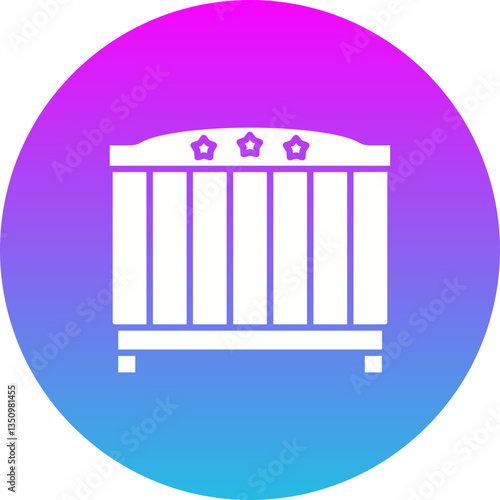 Baby crib Icon