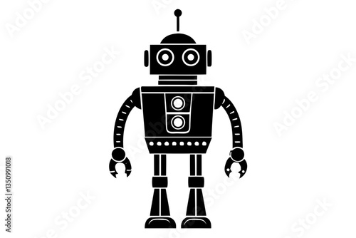 blue screen robot
