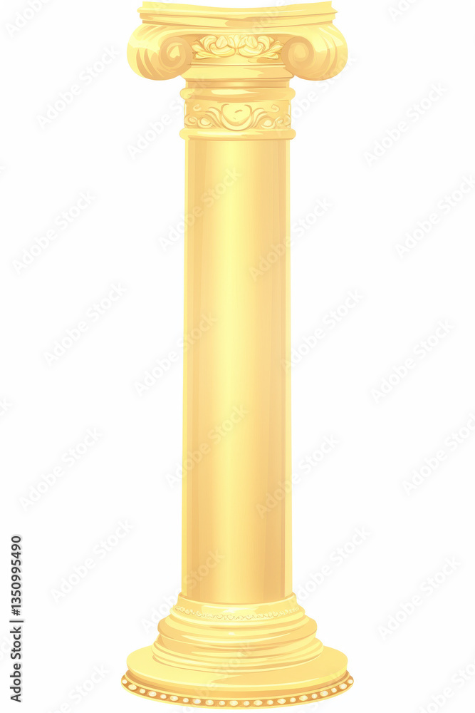 Golden Corinthian Column Golden Corinthian Column