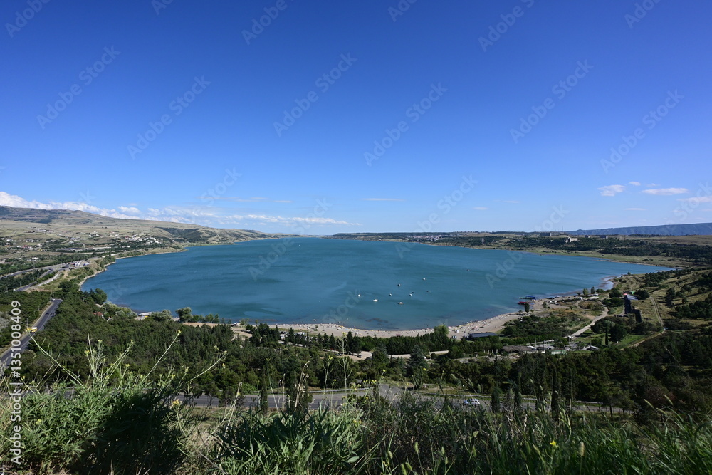 Beautiful views in Tbilisi sea Beautiful views in Tbilisi sea