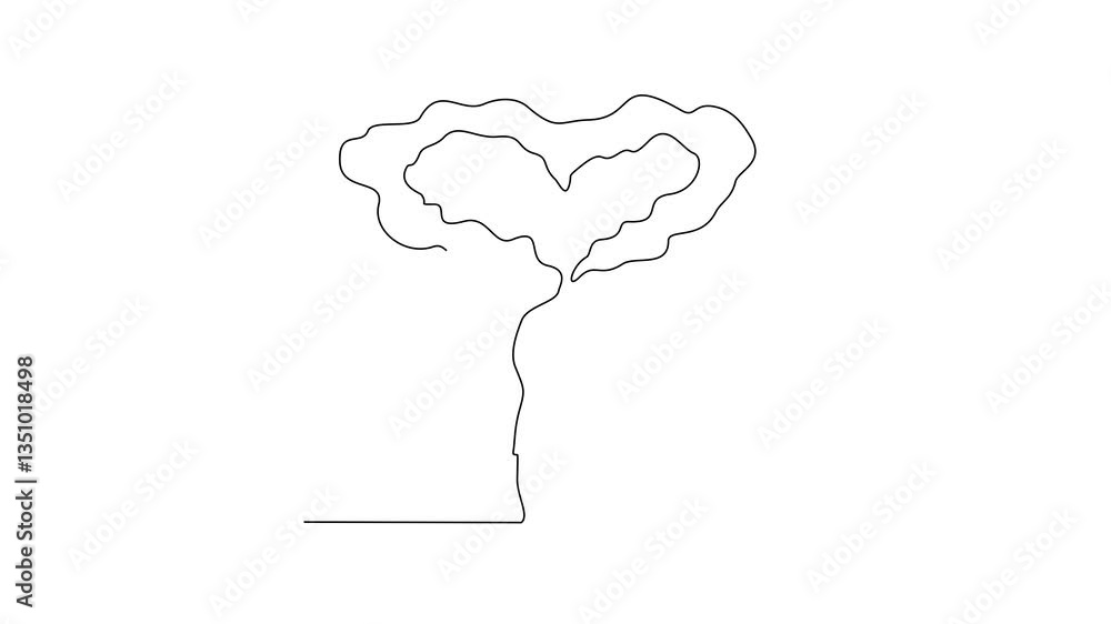 Animated self drawing for shape of heart video design illustration. the universally recognized symbol of love, romance and affection. Suitable design for greeting card, poster and banner and education Animated self drawing for shape of heart video design illustration. the universally recognized symbol of love, romance and affection. Suitable design for greeting card, poster and banner and education