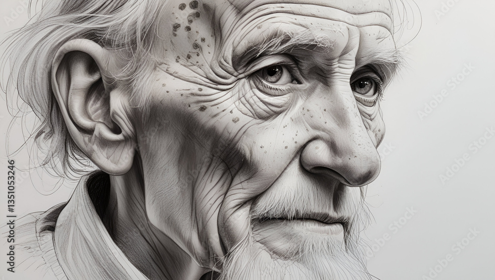 oldman sketch oldman sketch