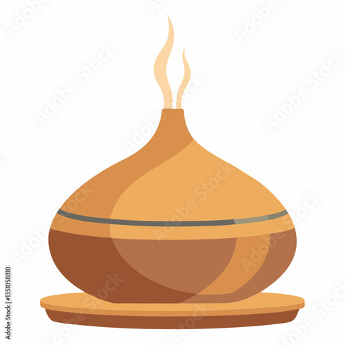 aromatherapy diffuser with wooden base