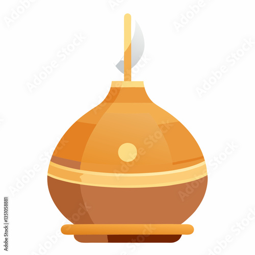 aromatherapy diffuser with wooden base