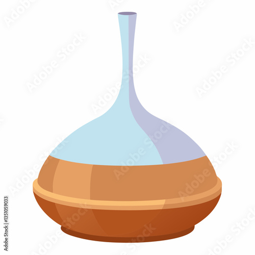 aromatherapy diffuser with wooden base