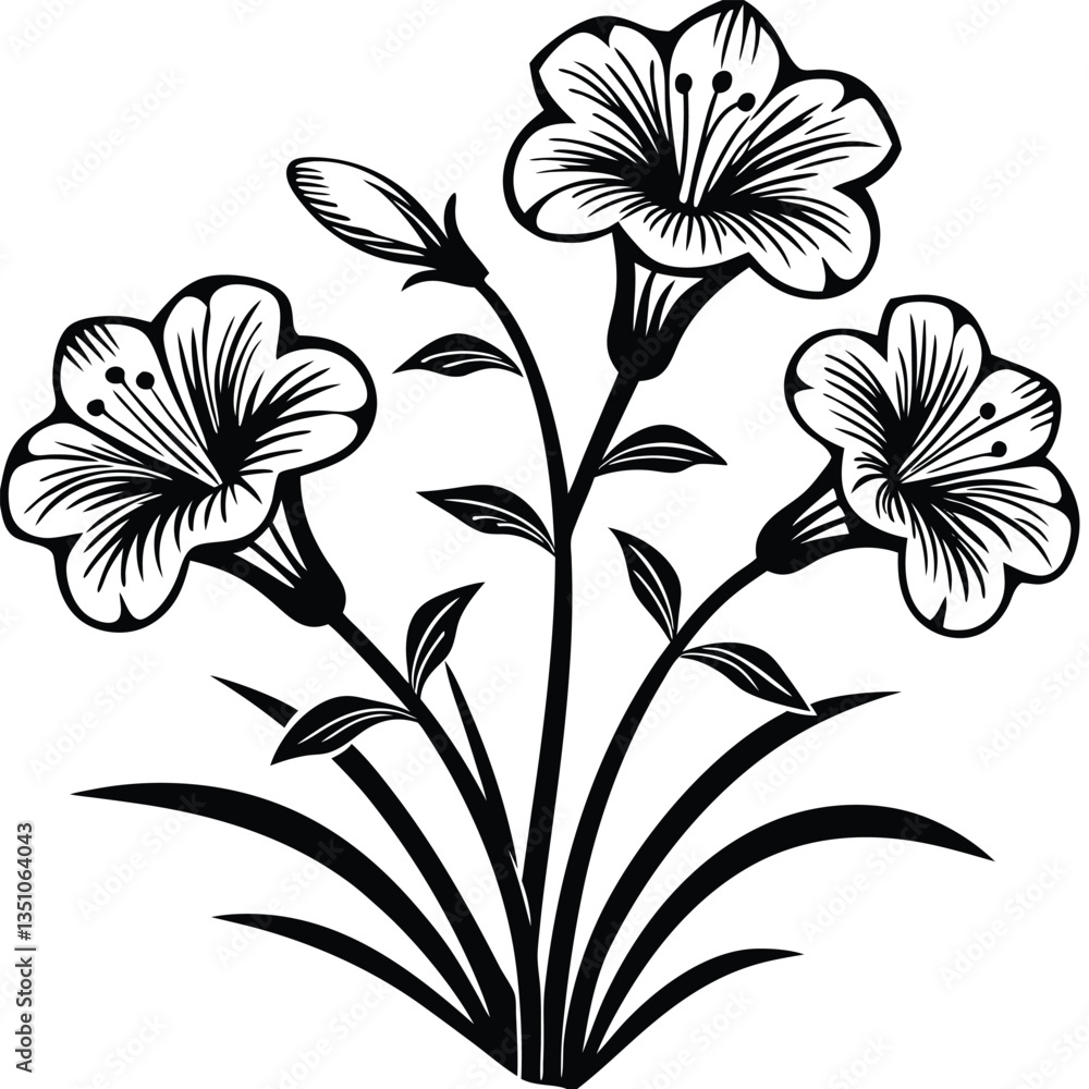 Flower pattern - minimalist and simple silhouette vector image (19).eps Flower pattern - minimalist and simple silhouette vector image (19).eps
