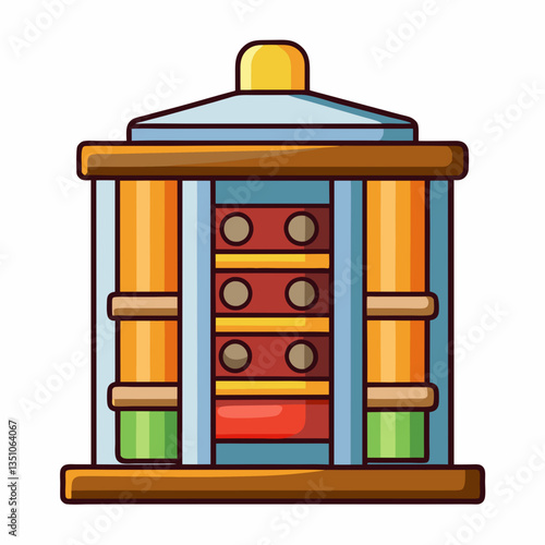 compact spice rack with rotating feature 
