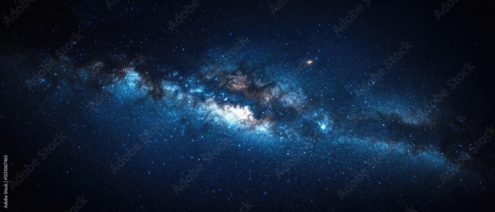 Fototapeta premium Cosmic Splendor of the Milky Way