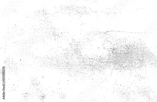 Abstract grunge halftone dotted background. Grunge black dost texture background.