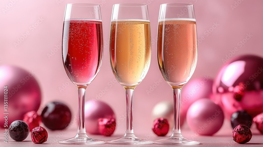 Festive Sparkling Wine Celebration Festive Sparkling Wine Celebration
