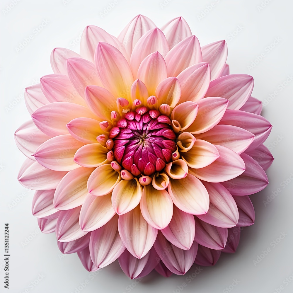 Fototapeta premium Pink Dahlia Flower Bloom